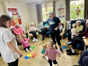 Busy Tuesday at Leemount Care Home